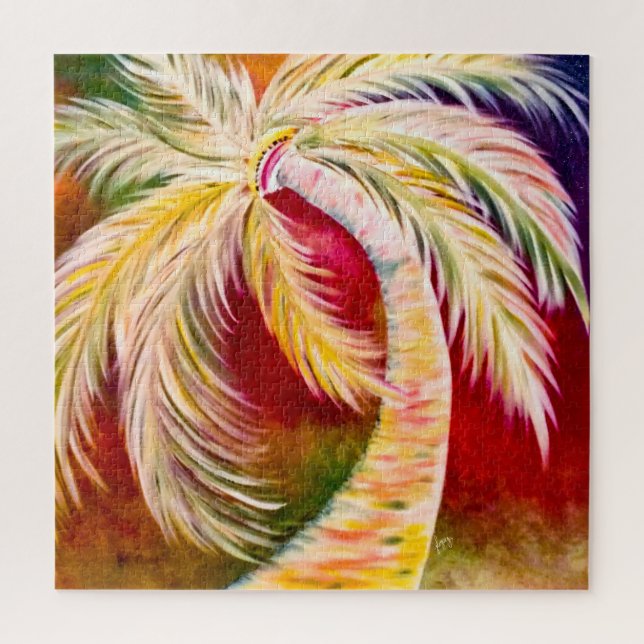 Rompecabezas del árbol de palma (Vertical)