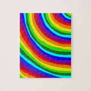 Rompecabezas del arco iris de los niños
