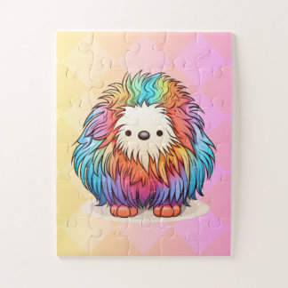 Rompecabezas del arco iris Yeti Jigsaw