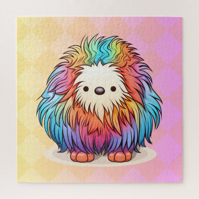 Rompecabezas del arco iris Yeti Jigsaw (Vertical)