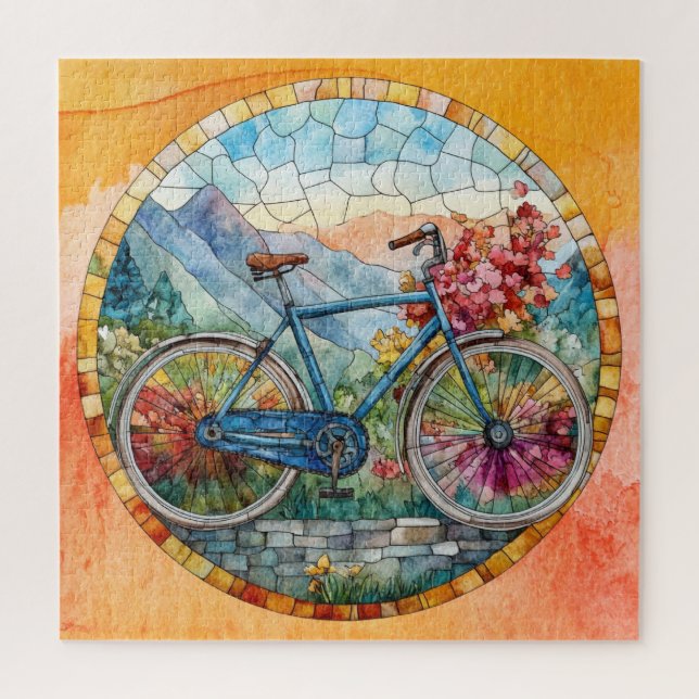 Rompecabezas del arte acuático de verano (Vertical)