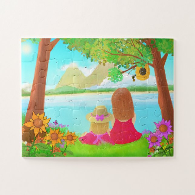 Rompecabezas del arte con visión de sueño - Rompec (Horizontal)