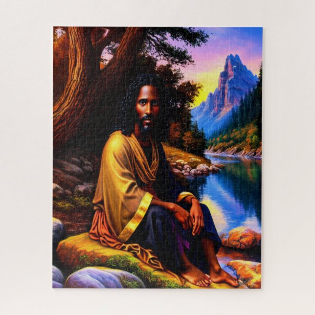 Rompecabezas del arte cristiano "Creación" (Vertical)