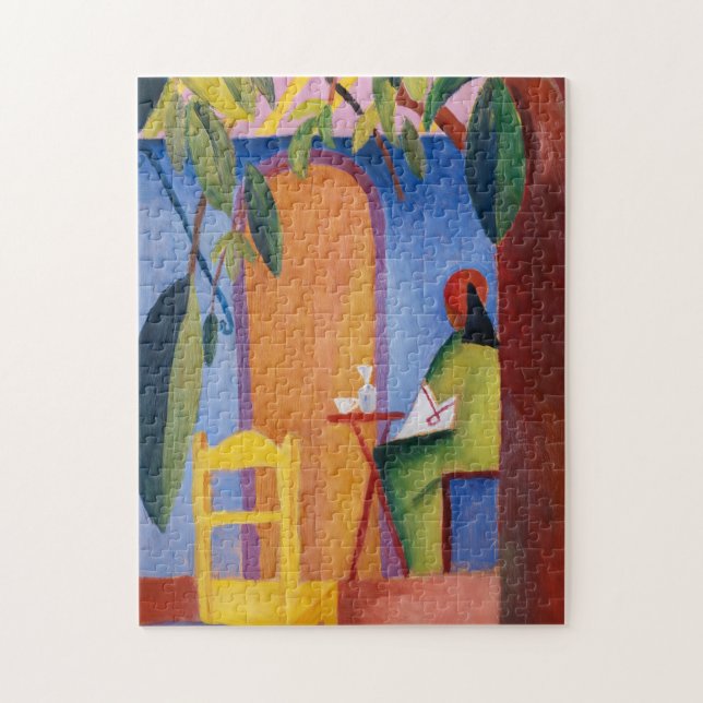 Rompecabezas del arte de "Café turco" (Vertical)