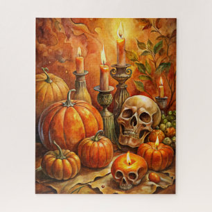Rompecabezas del arte de Halloween