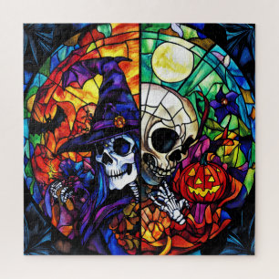Rompecabezas del arte de la bruja del vapor
