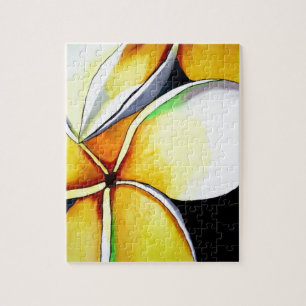 Rompecabezas del arte de la flor del Frangipani