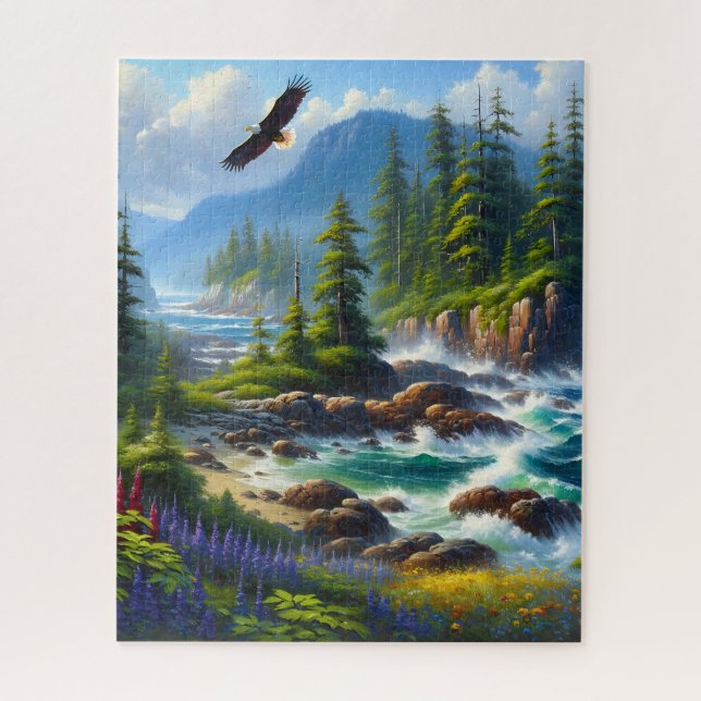 Rompecabezas del arte de la naturaleza de la fauna (Vertical)