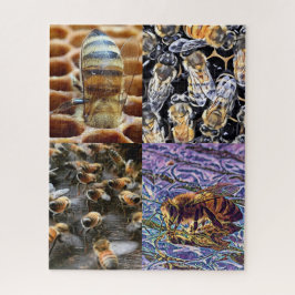 Rompecabezas del arte de la pared de abejas