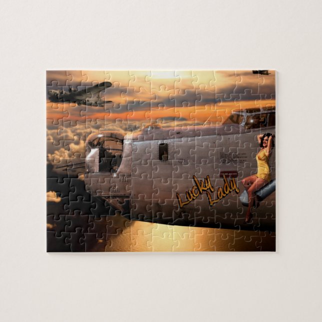 Rompecabezas del arte del cono de nariz de aviones (Horizontal)