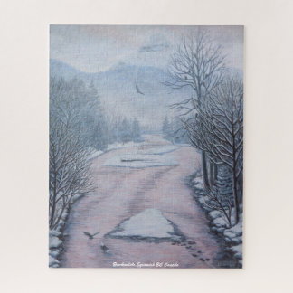 Rompecabezas del arte del invierno Rompecabezas de
