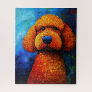 Rompecabezas del arte del retrato de perro