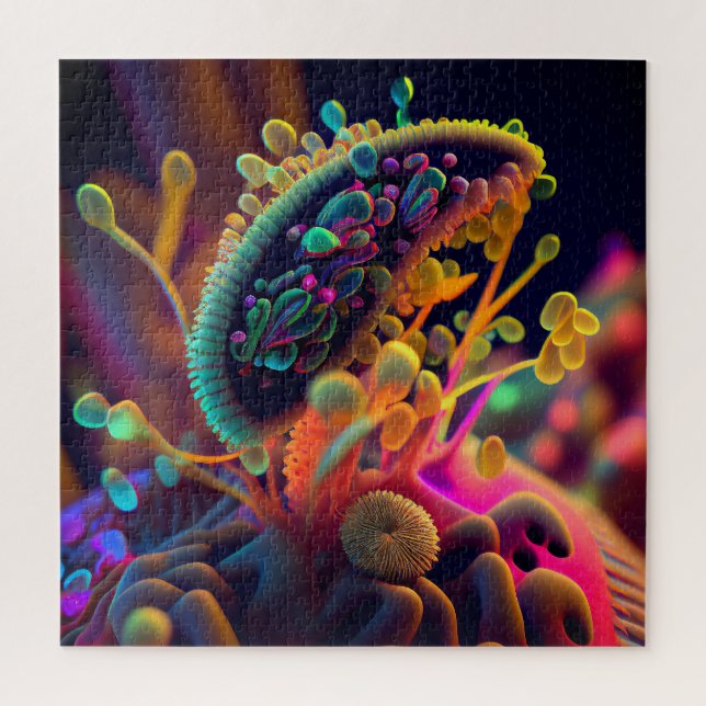 Rompecabezas del arte microscópico (Vertical)