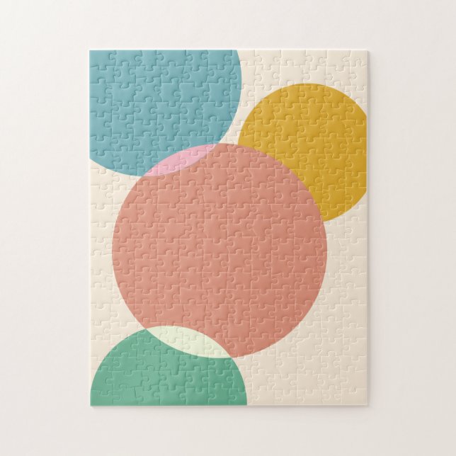 Rompecabezas del arte moderno de mediados del sigl (Vertical)