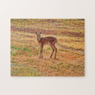 Rompecabezas del arte salvaje Baby Deer Fawn
