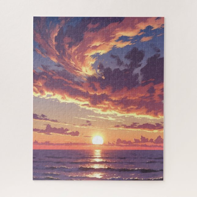 Rompecabezas del Atardecer (Vertical)