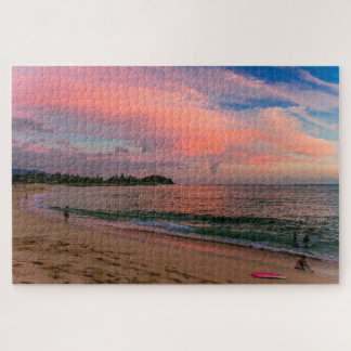 Rompecabezas del atardecer en Hawái