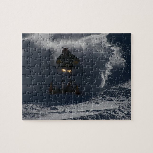 Rompecabezas del aterrizaje del trineo (Horizontal)