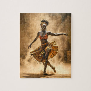 Rompecabezas del baile africano