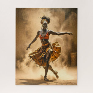Rompecabezas del baile africano