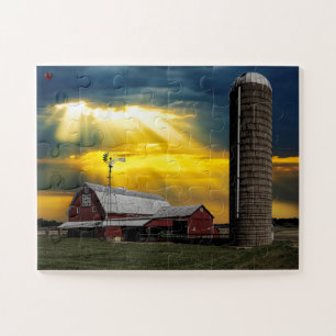 Rompecabezas del barn ruso Ohio Jigsaw