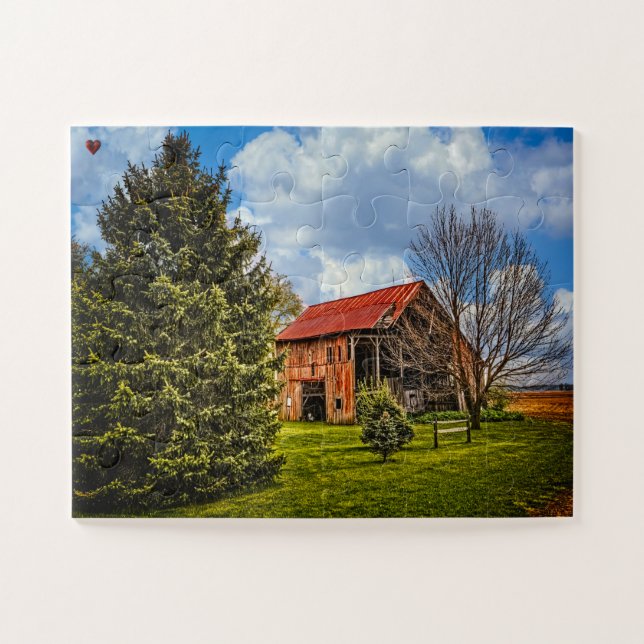 Rompecabezas del barn ruso Ohio Jigsaw (Horizontal)