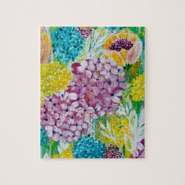 Rompecabezas del Bella Artes floral sinfónico (Vertical)