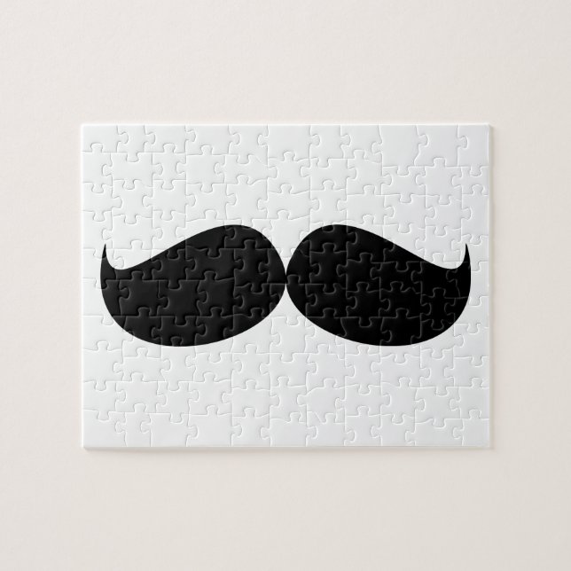 Rompecabezas del bigote (Horizontal)