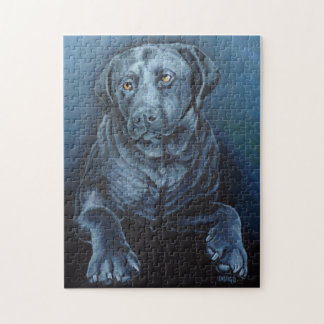 Rompecabezas del Black Lab Rompecabezas del arte d