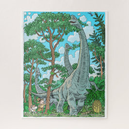 Rompecabezas del Brachiosaurio