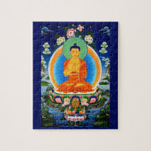 Rompecabezas del Buda Thangka Prabhutaratna