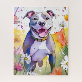 Rompecabezas del Bulldog del pozo Jigsaw