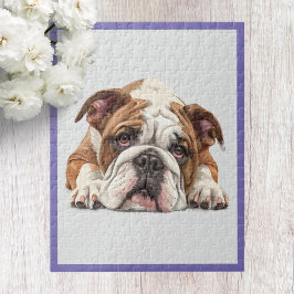Rompecabezas del Bulldog inglés Jigsaw