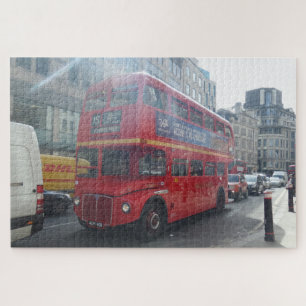 Rompecabezas del bus rojo Londres
