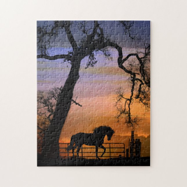 Rompecabezas del caballo de bonito (Vertical)