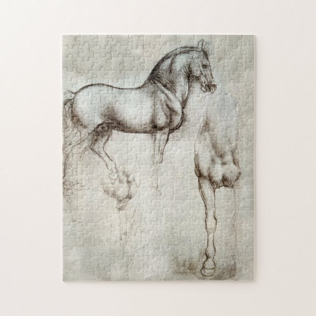 Rompecabezas del caballo de da Vinci (Vertical)