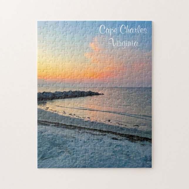 Rompecabezas del Cabo de Virginia Sunset Jigsaw (Vertical)