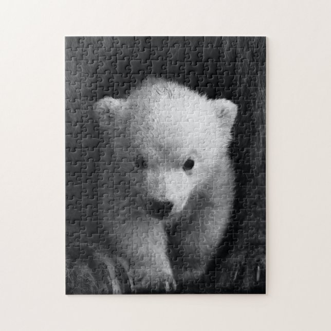 Rompecabezas del cachorro de oso bebé lindo (Vertical)