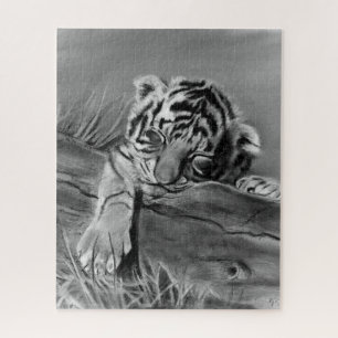 Rompecabezas del cachorro de tigre