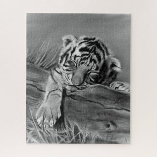 Rompecabezas del cachorro de tigre