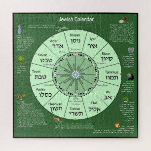 Rompecabezas del calendario judío