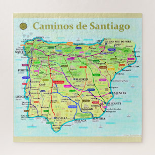 Rompecabezas del Camino de Santiago