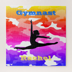 Rompecabezas del Camo Arcoiris "Gimnasta" de gimna