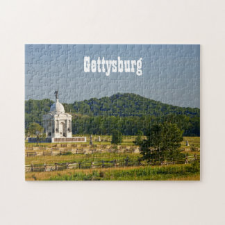 Rompecabezas del campo de batalla de Gettysburg