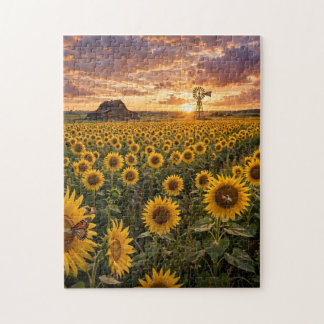 Rompecabezas del Campo de Girasoles