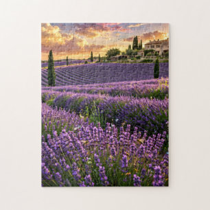 Rompecabezas del Campo de Lavanda