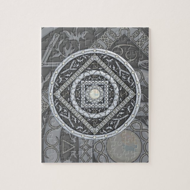 Rompecabezas del cáncer de Mandala (Vertical)