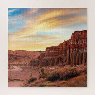 Rompecabezas del Cañón del Desierto   Arte del Ata