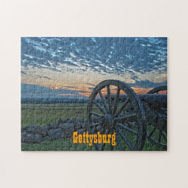Rompecabezas del cañón II de Gettysburg (Horizontal)