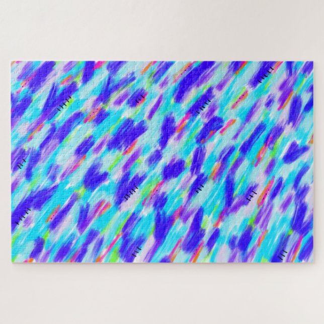 Rompecabezas del caos de colores (Horizontal)